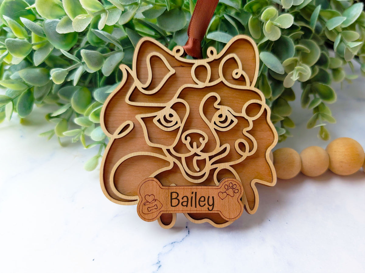 Pomeranian Dog Ornament
