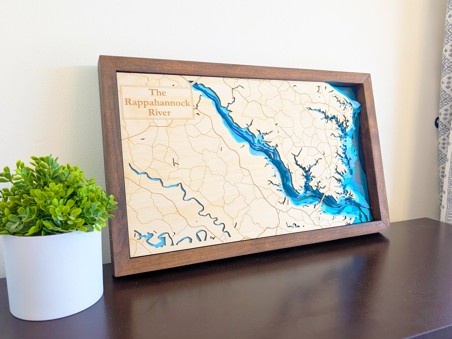 Rappahannock River Depth Map
