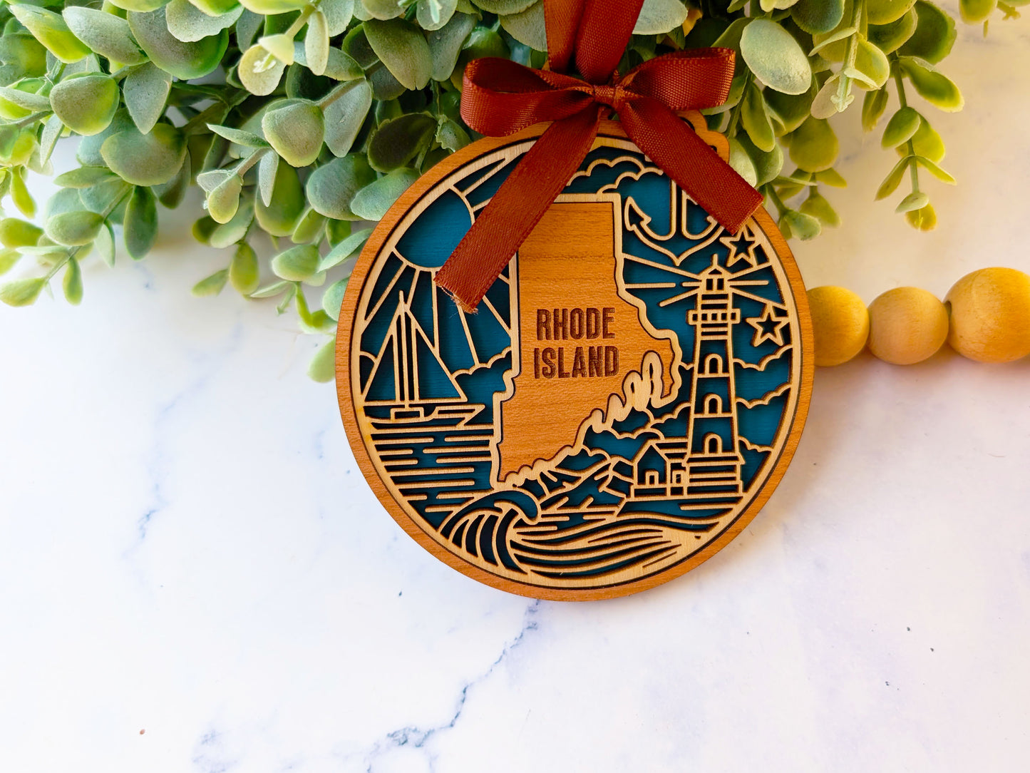 Rhode Island Heritage Ornament