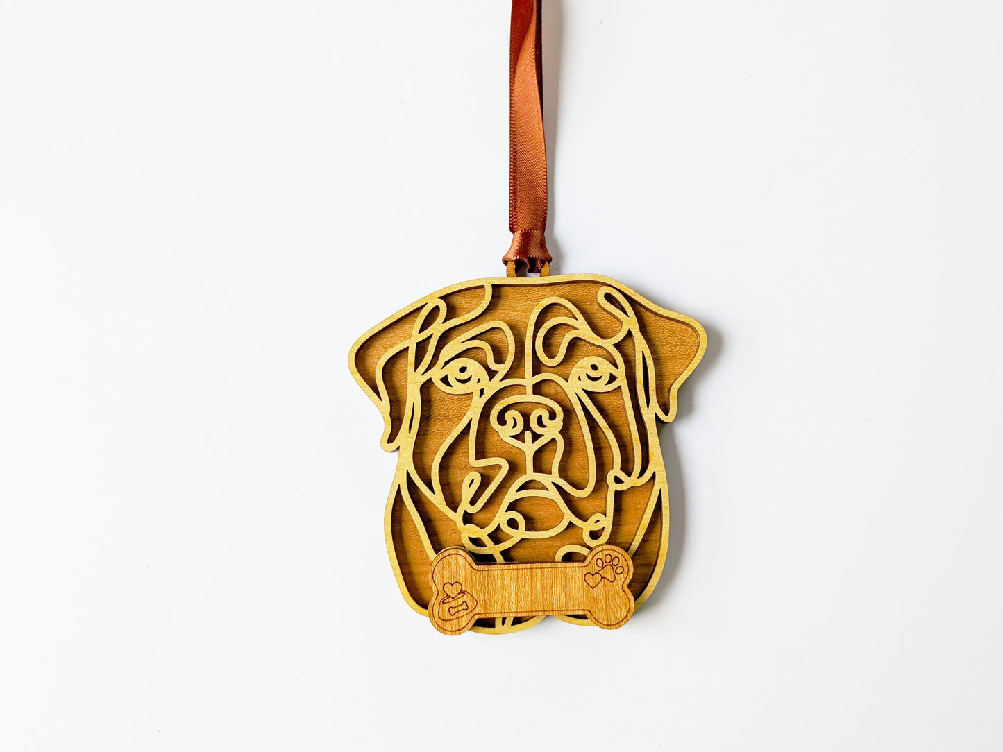 Rottweiler Dog Ornament