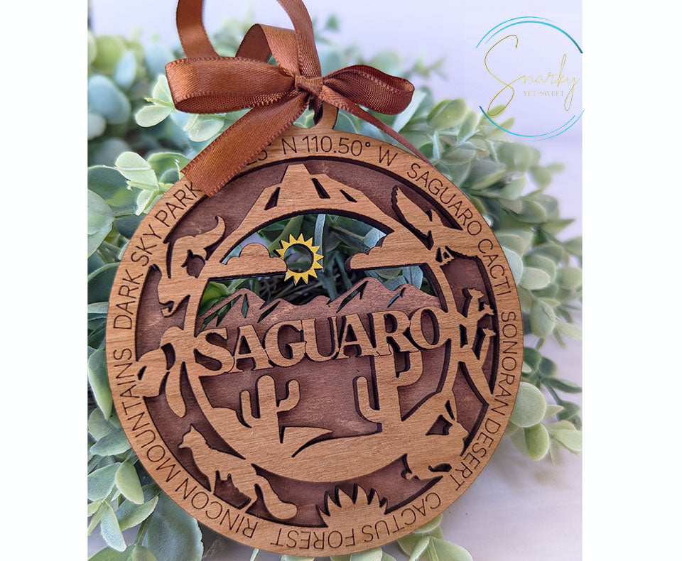 Saguaro national park ornament