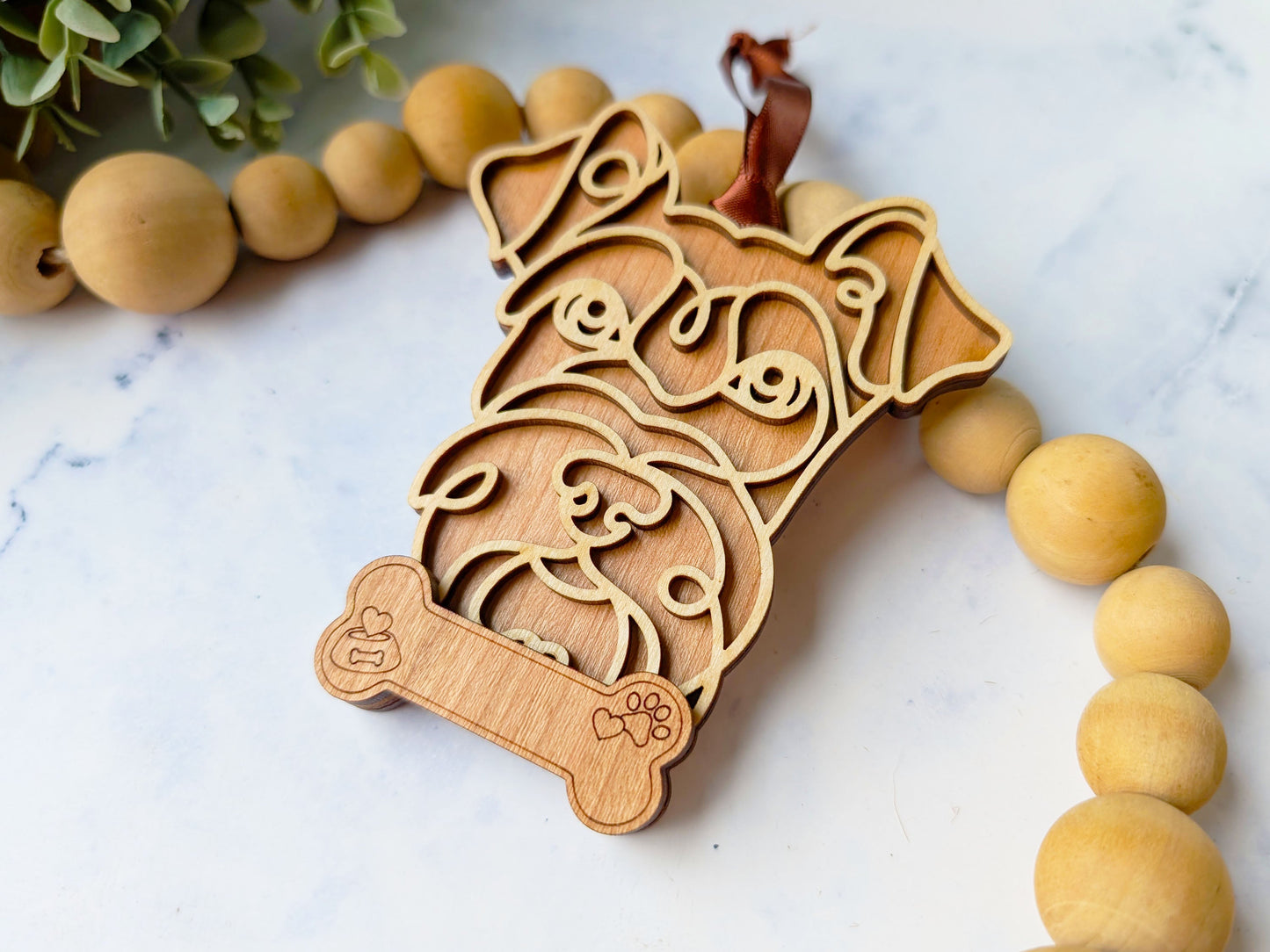 Schnauzer Dog Ornament