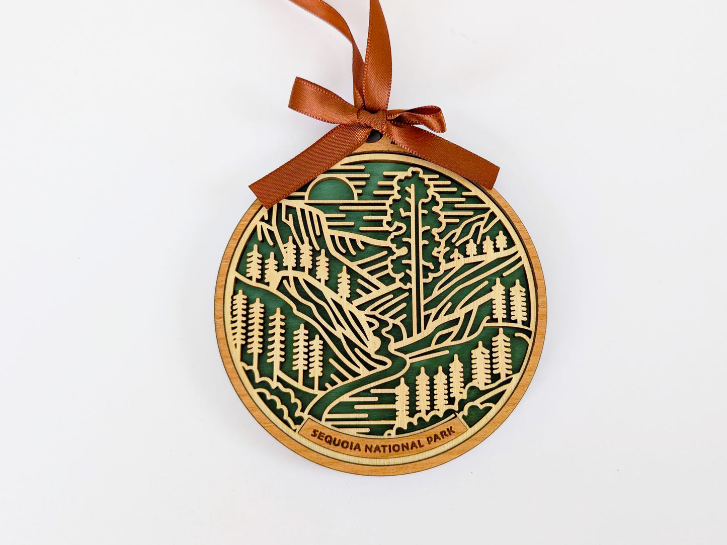 Sequoia national park ornament, Sequoia ornament, Sequoia souvenir, national park gifts, national park ornament, gift for hiker, Christmas gift