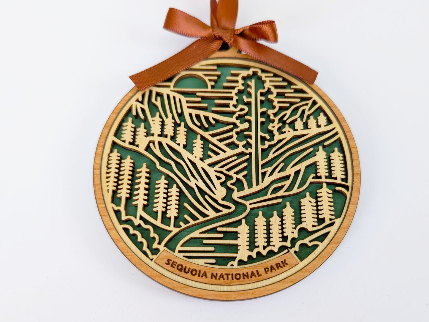 Sequoia national park ornament, Sequoia ornament, Sequoia souvenir, national park gifts, national park ornament, gift for hiker, Christmas gift