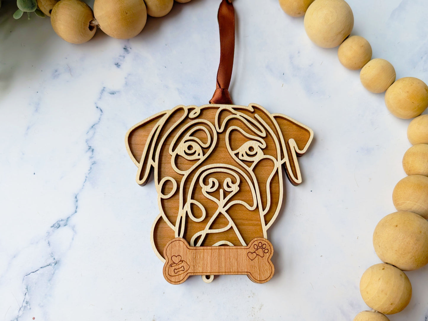 Shar Pei Dog Ornament