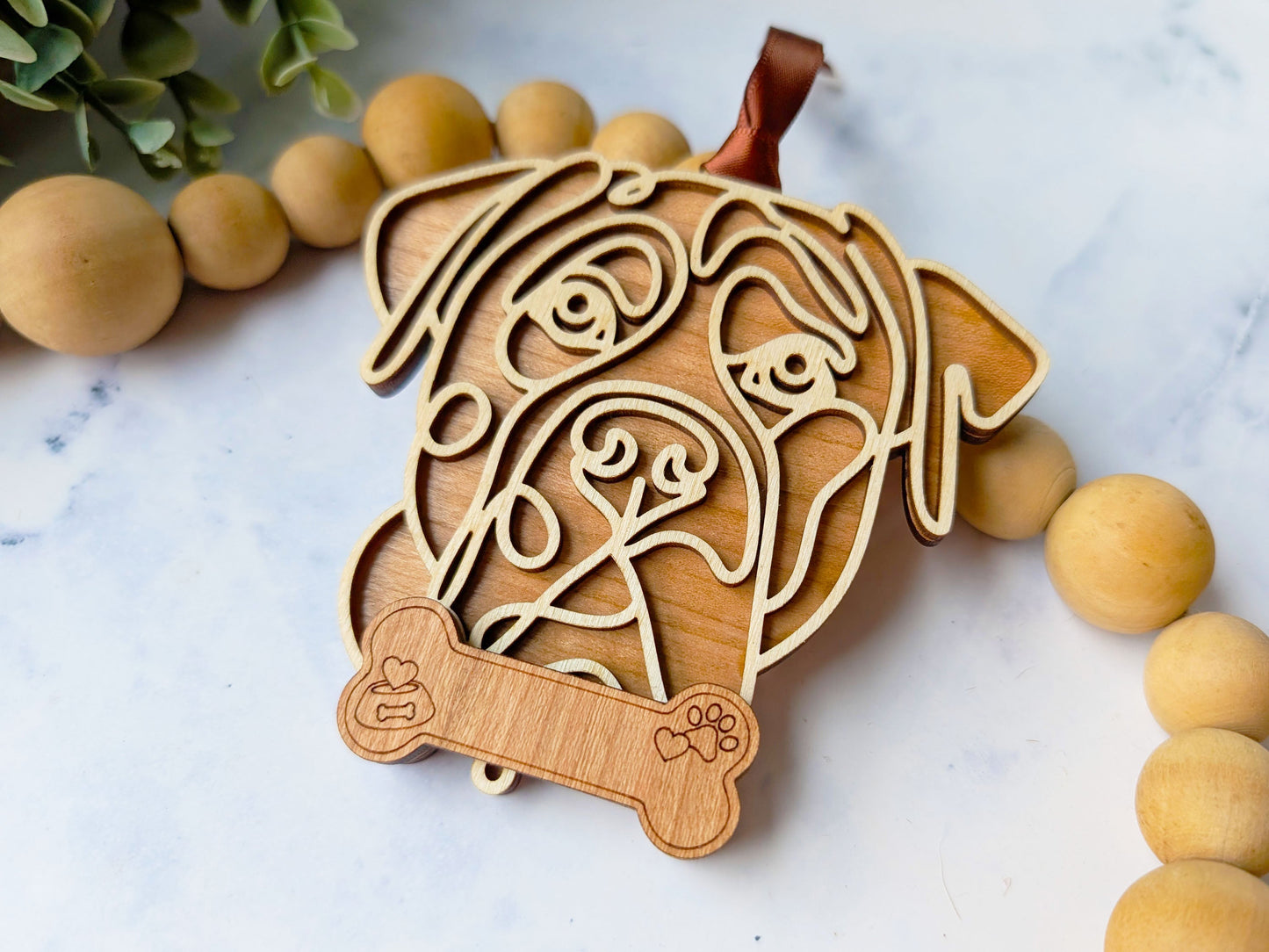 Shar Pei Dog Ornament