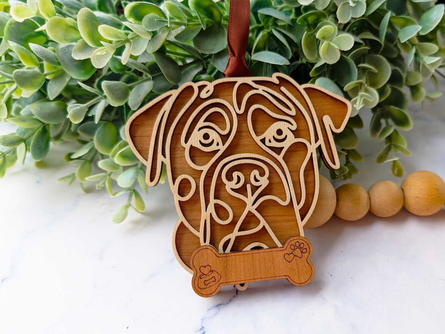 Shar Pei Dog Ornament