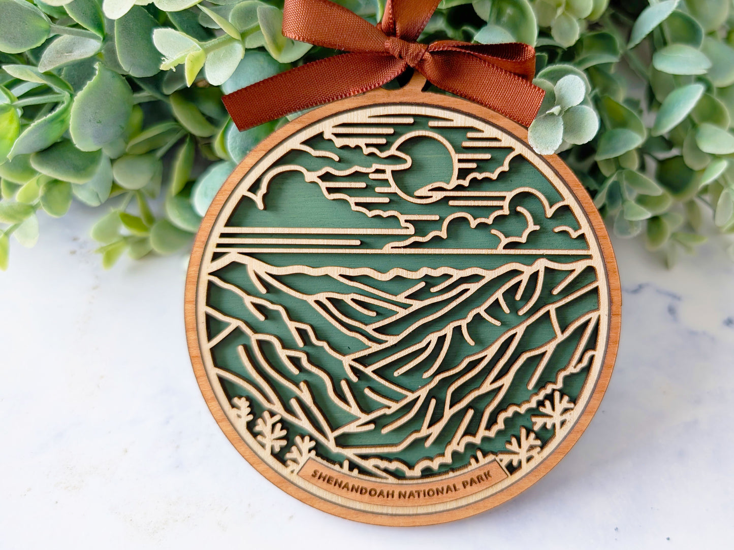 Shenandoah national park ornament, Shenandoah ornament, Shenandoah souvenir, national park gifts, national park ornament, gift for hiker, Christmas gift