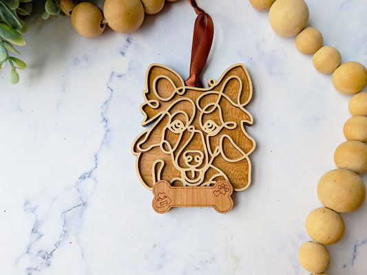 Sheltie Dog Ornament