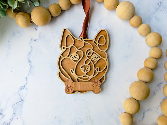 Shiba Inu Dog Ornament