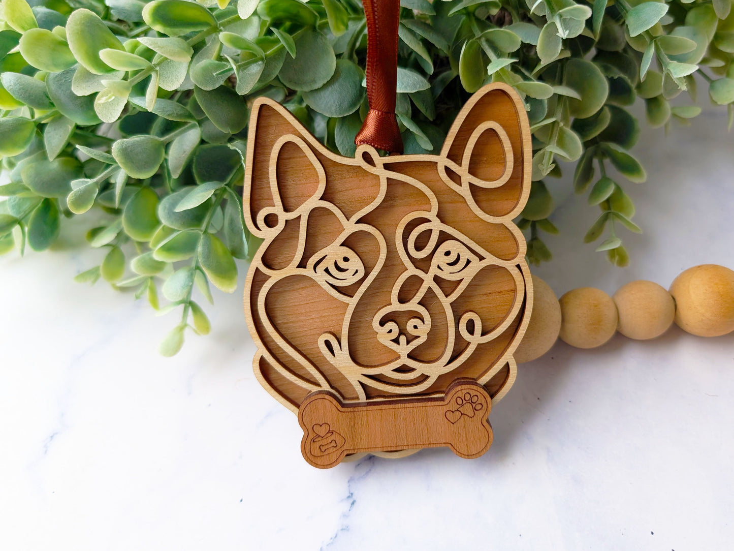 Shiba Inu Dog Ornament