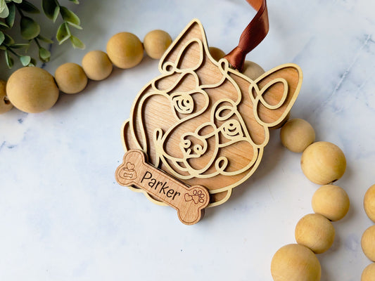 Shiba Inu Dog Ornament