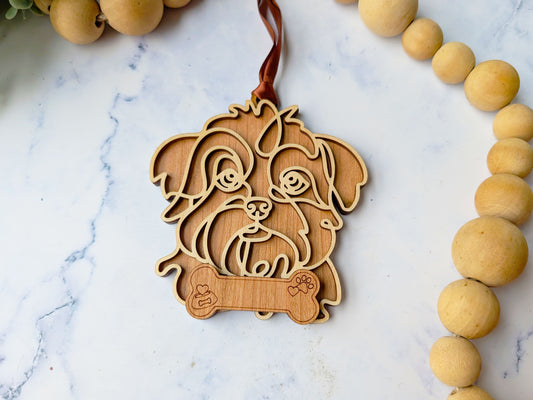 Shih Tzu Dog Ornament