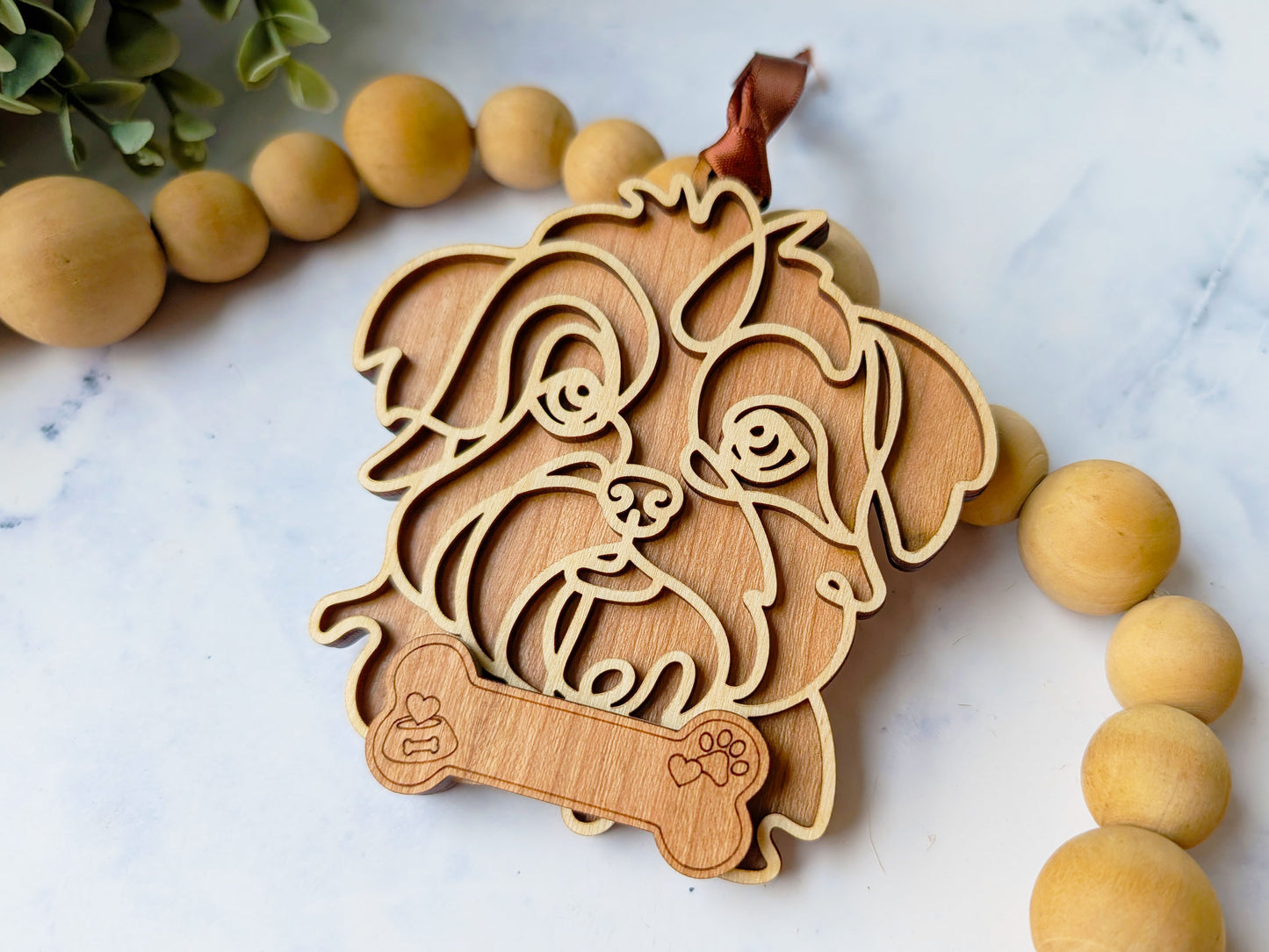 Shih Tzu Dog Ornament
