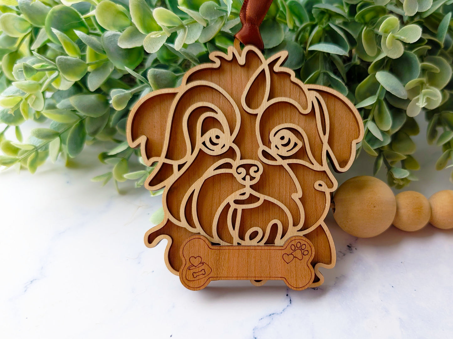 Shih Tzu Dog Ornament