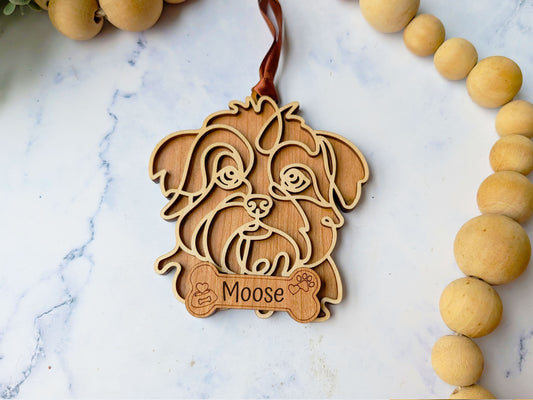 Shih Tzu Dog Ornament