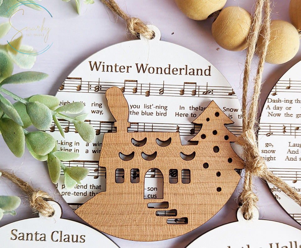 Christmas Songs Ornament