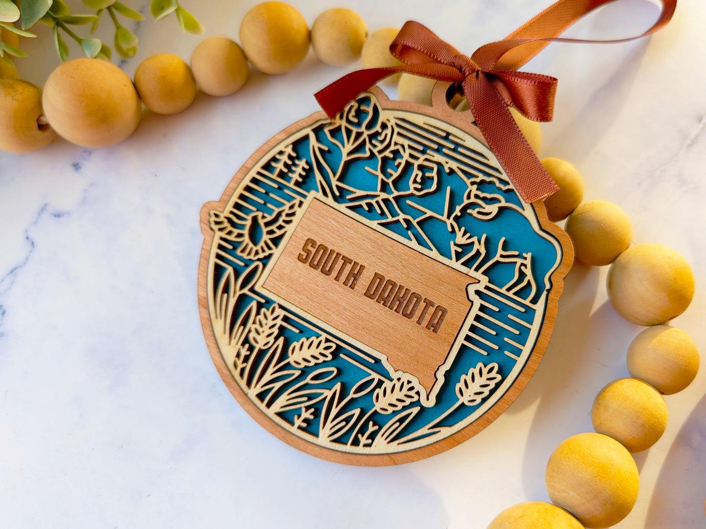 South Dakota Heritage Ornament