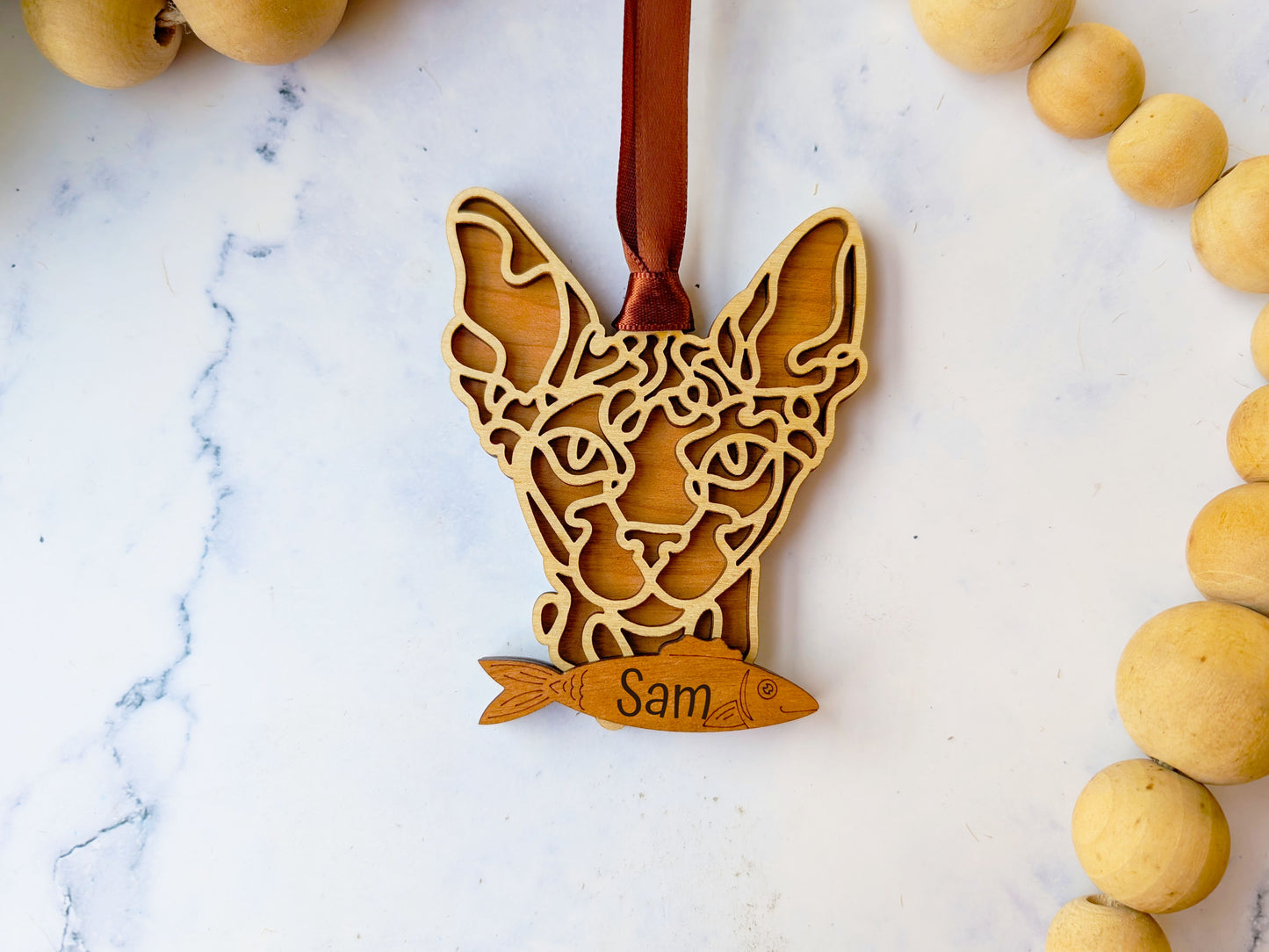 Sphynx Cat Ornament