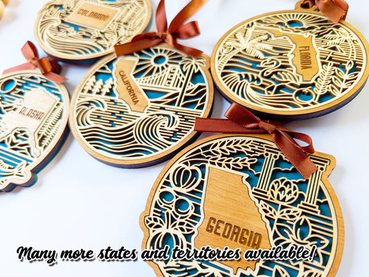 Massachusetts Heritage Ornament