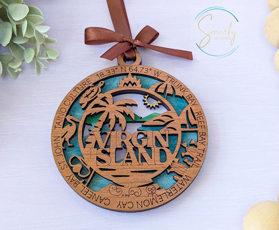 Virgin Island national park ornament