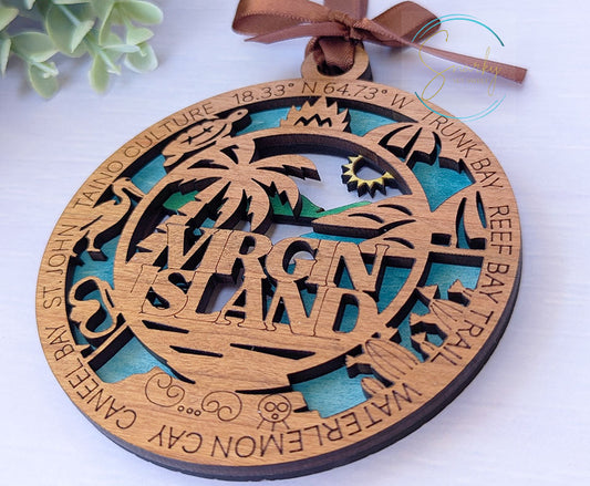 Virgin Island national park ornament