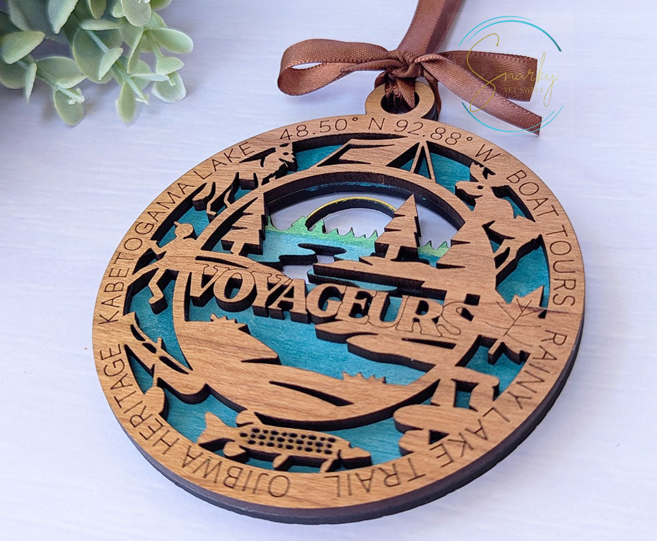 Voyageurs national park ornament