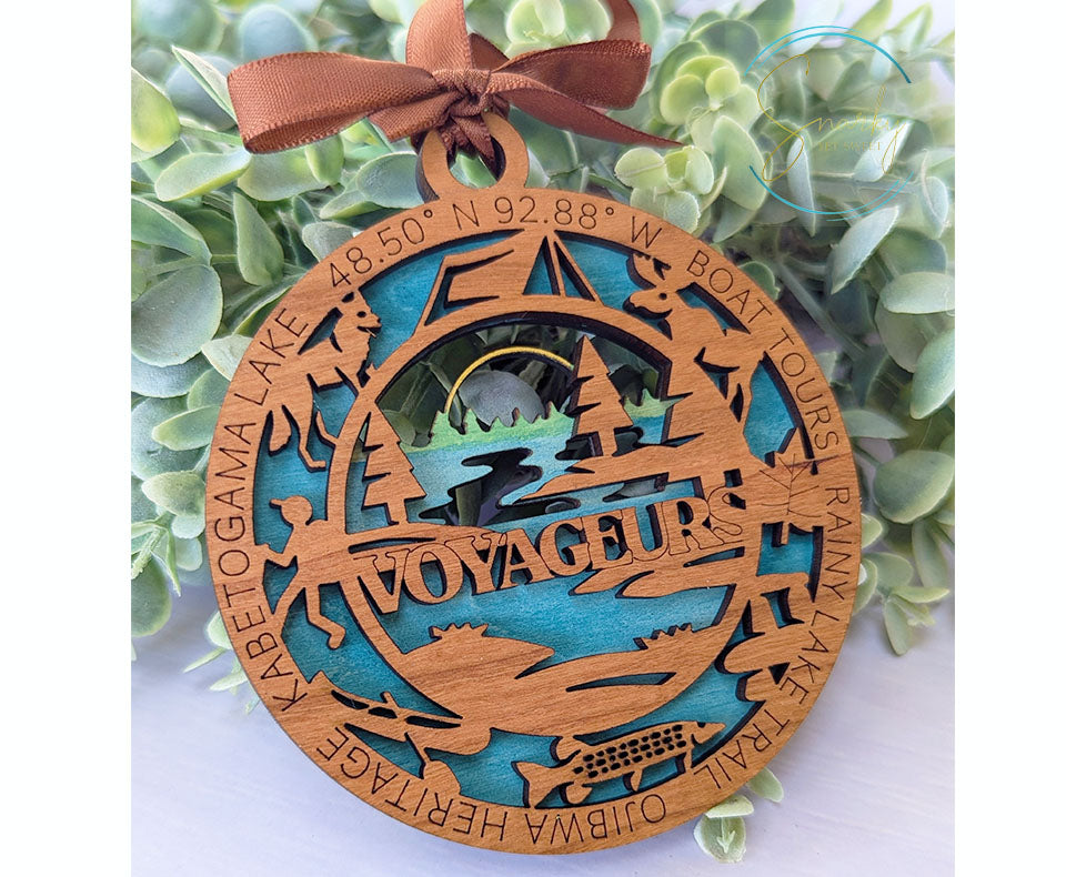 Voyageurs national park ornament