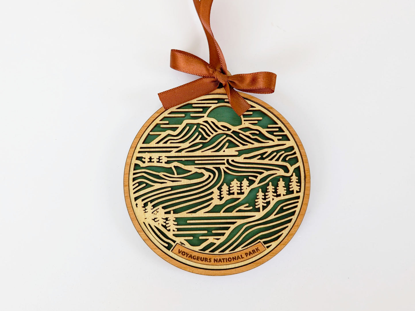 Voyageurs national park ornament, Voyageurs ornament, Voyageurs souvenir, national park gifts, national park ornament, gift for hiker, Christmas gift