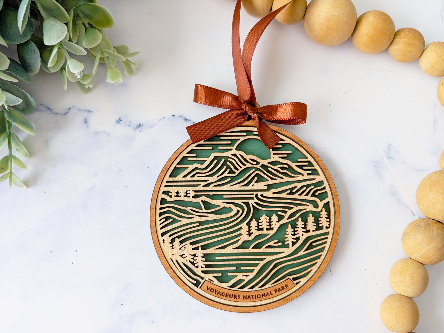 Voyageurs national park ornament, Voyageurs ornament, Voyageurs souvenir, national park gifts, national park ornament, gift for hiker, Christmas gift