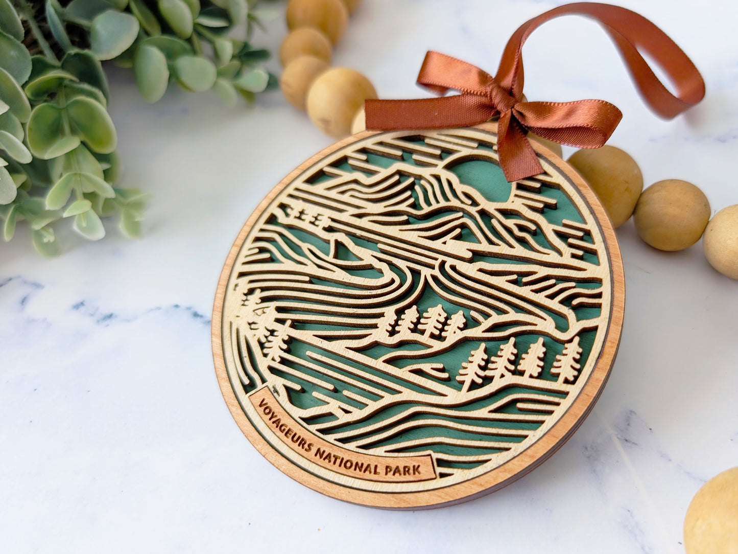 Voyageurs national park ornament, Voyageurs ornament, Voyageurs souvenir, national park gifts, national park ornament, gift for hiker, Christmas gift