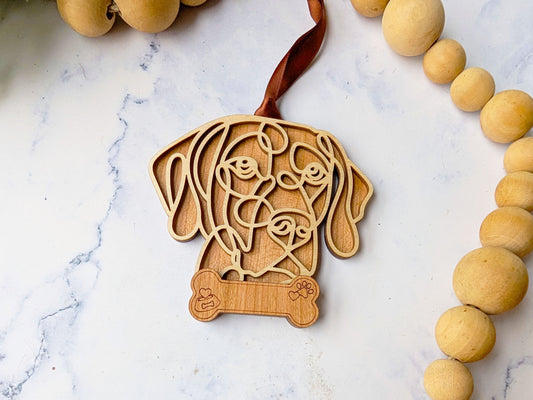 Weimaraner Dog Ornament