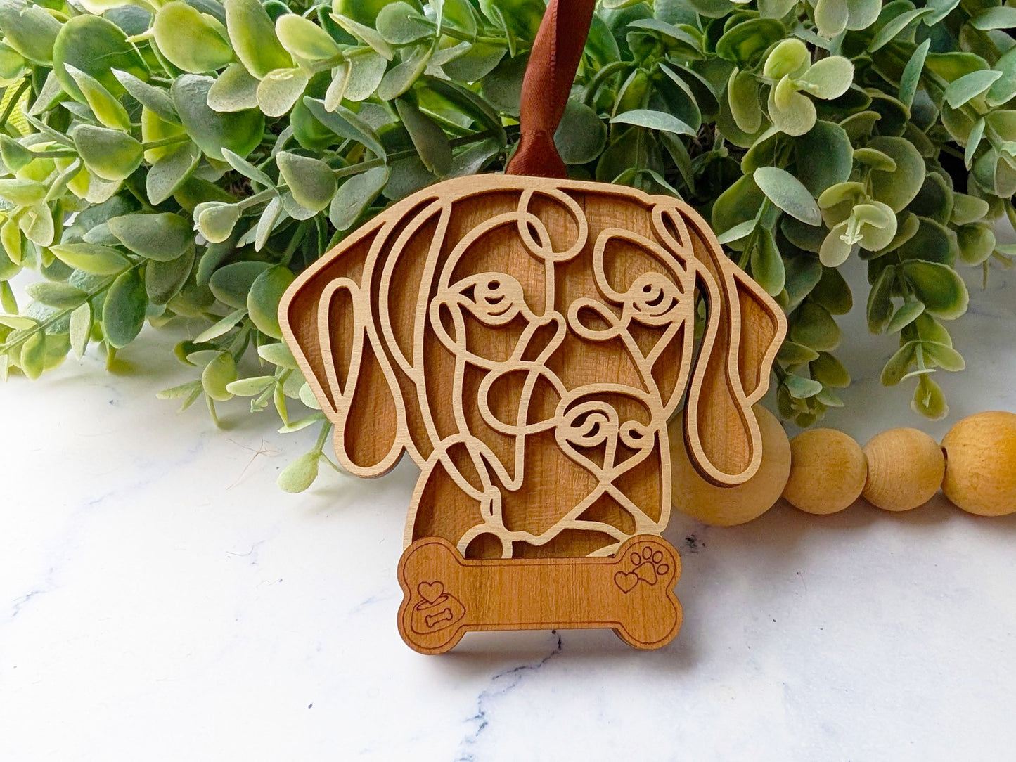 Weimaraner Dog Ornament