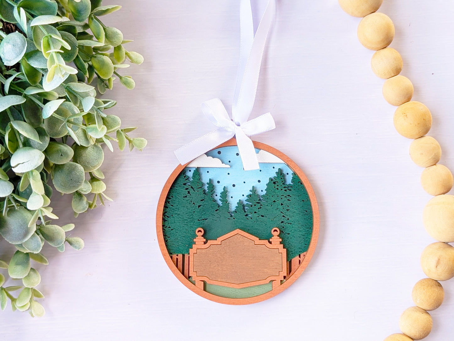 Welcome Pine Forest Ornament