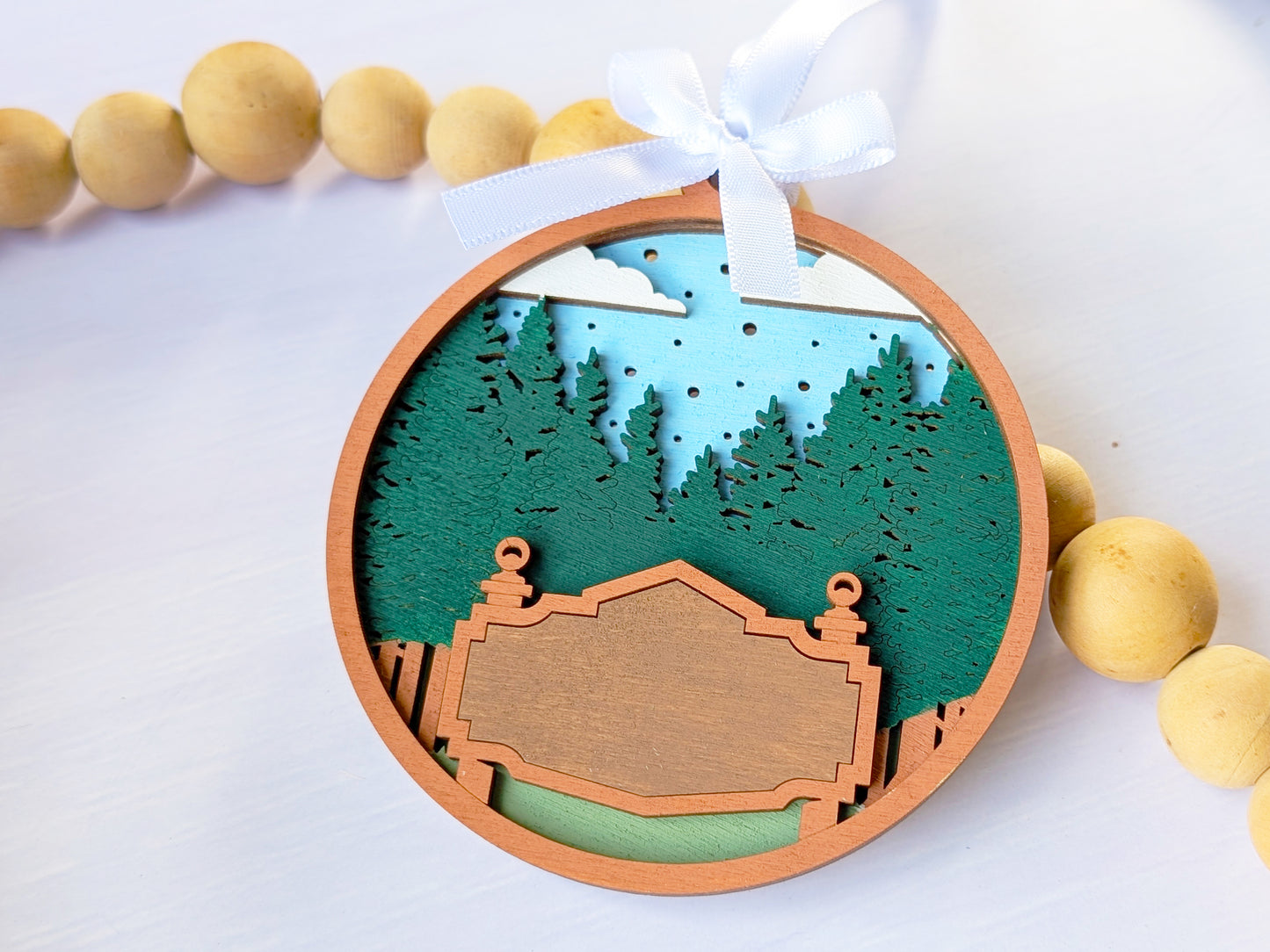Welcome Pine Forest Ornament
