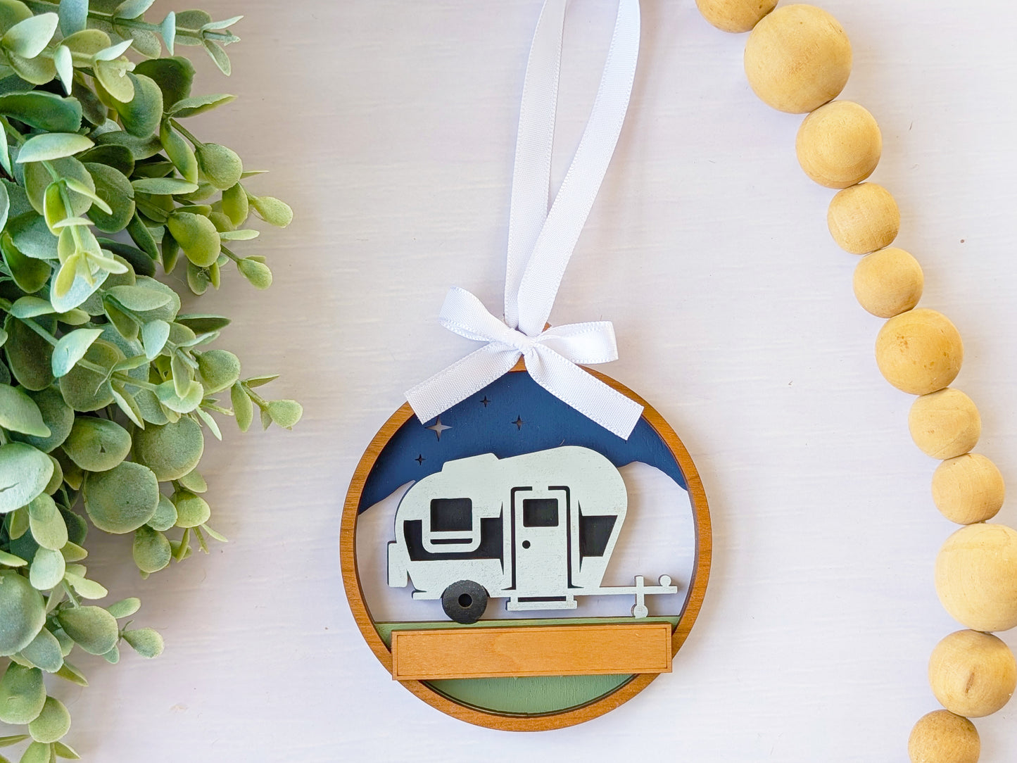 Welcome Travel Trailer Ornament