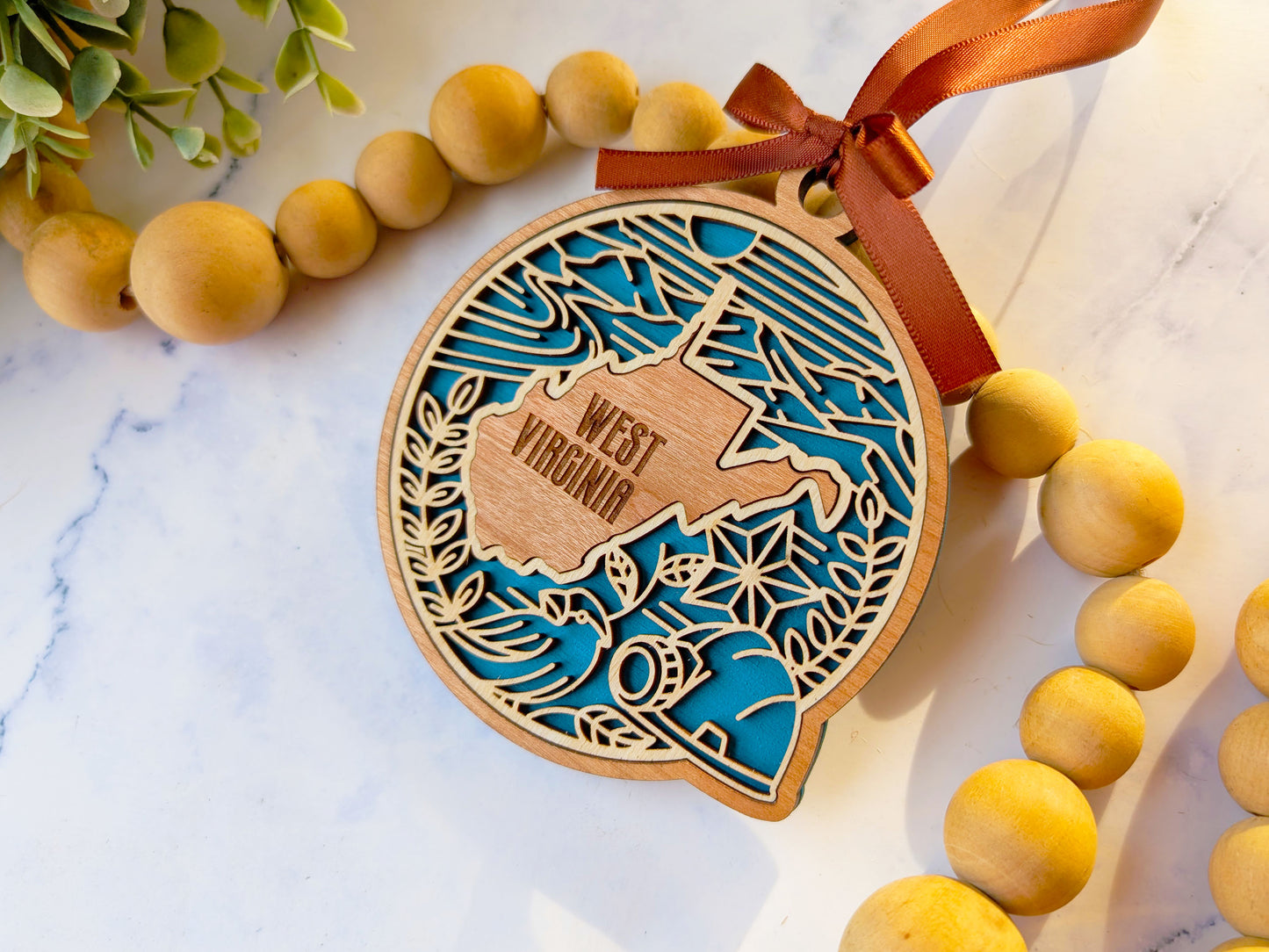 West Virginia Heritage Ornament