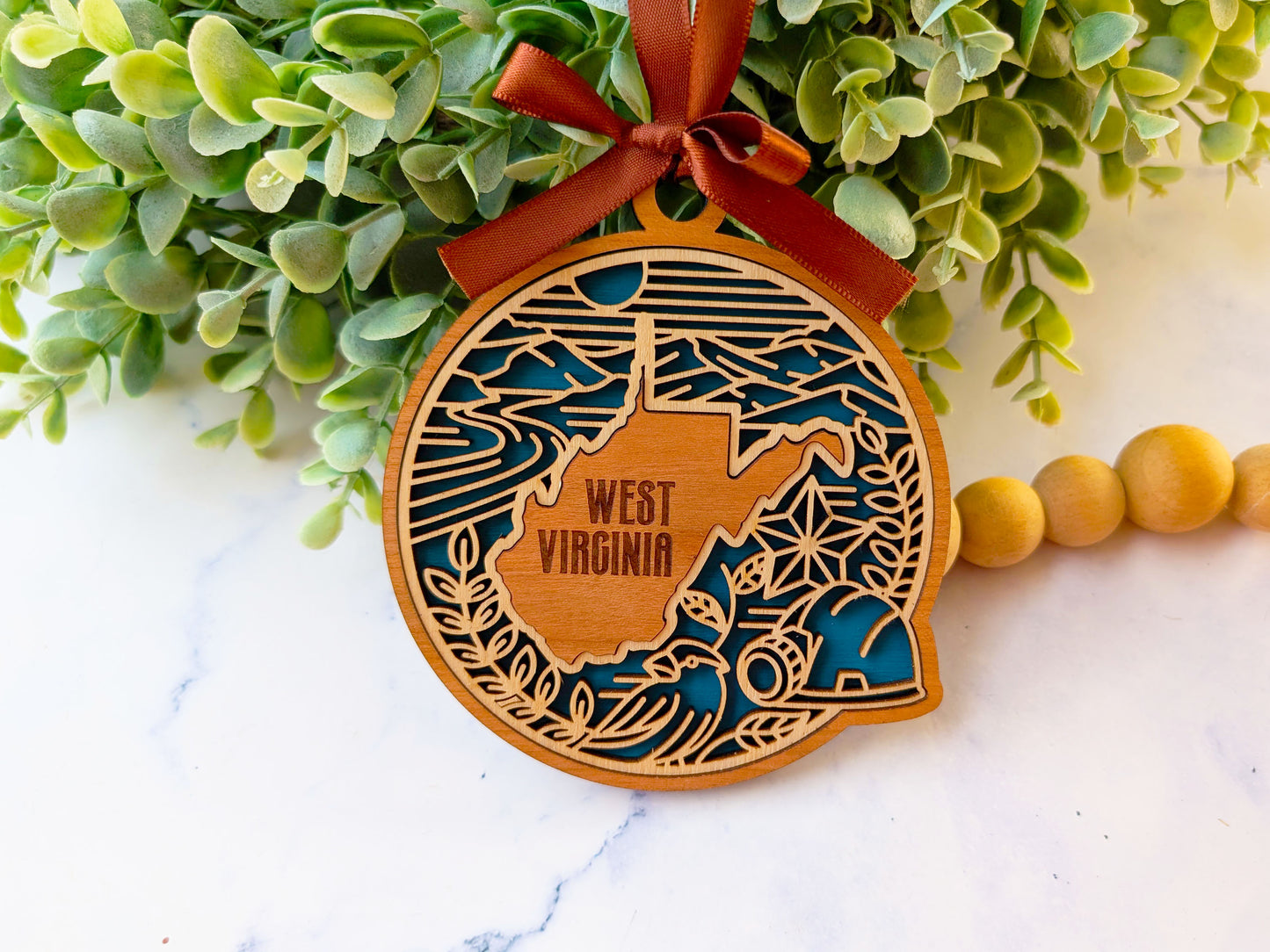 West Virginia Heritage Ornament
