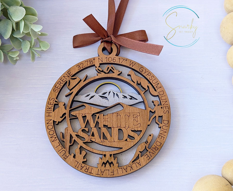 White Sands national park ornament