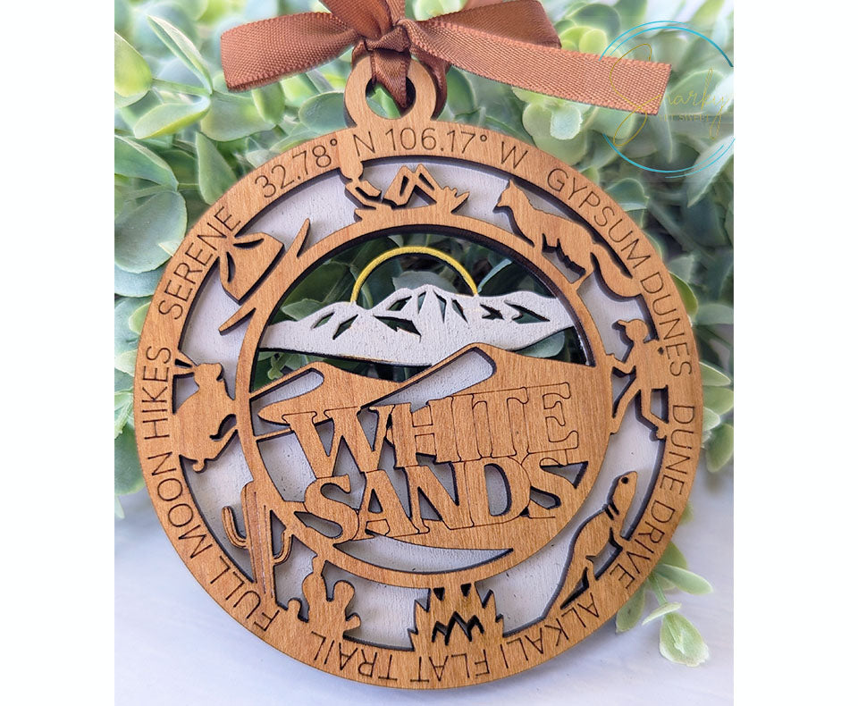 White Sands national park ornament
