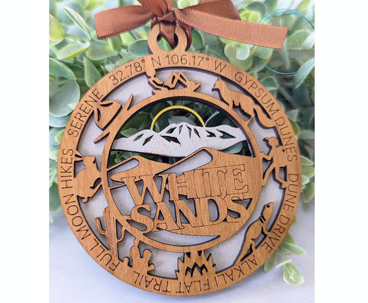 White Sands national park ornament