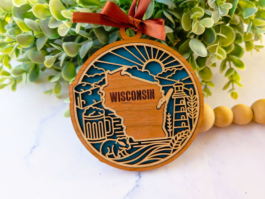 Wisconsin Heritage Ornament
