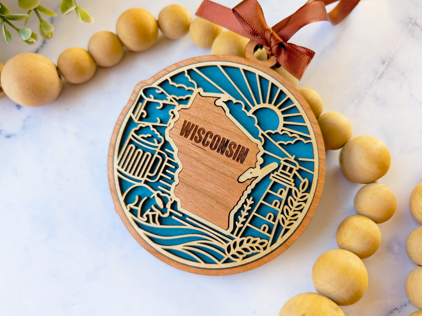 Wisconsin Heritage Ornament