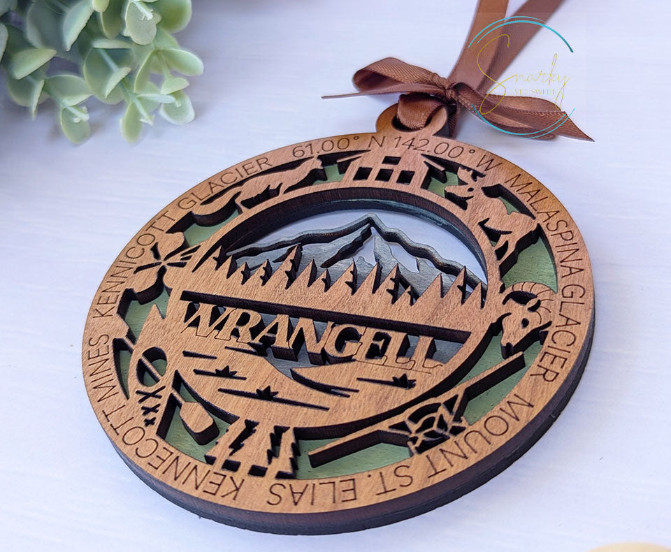 Wrangell national park ornament